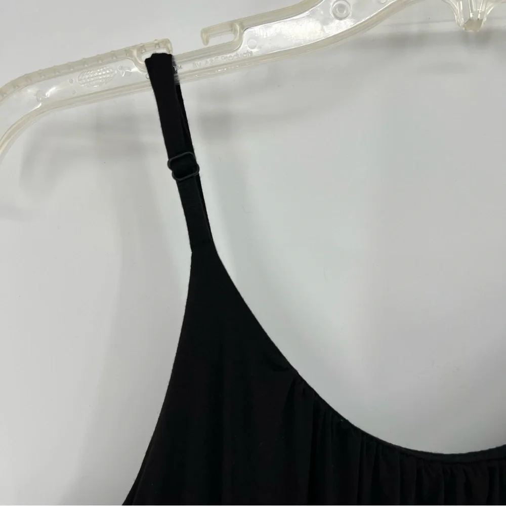 Gilli Jumpsuit Womans Black Wide Leg Jumper Adjustable Straps Soft Stretch NEW - Picture 5 of 7